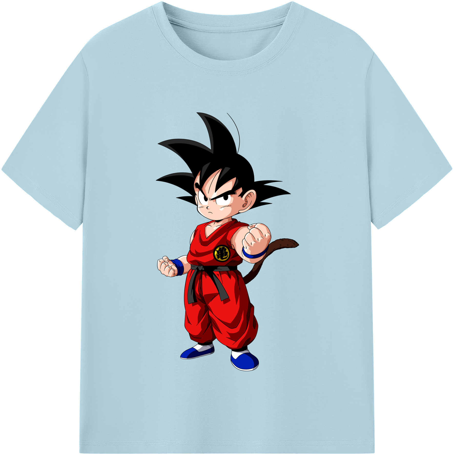 （画像用） ドラゴンボール 孫悟空（そん ごくう）Son Goku カカロット DRAGON BALL Kakarotto 綿100％半袖Tシャツ（フロントプリント）